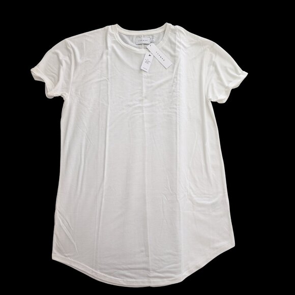 NET: Topman Longline Cuffed Tee - Men's XL - Picture 1 of 6